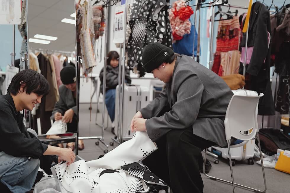 バックステージの様子その11