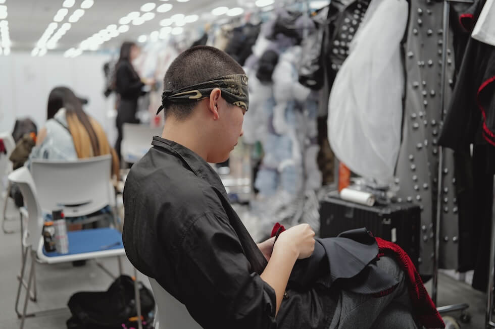 バックステージの様子その15