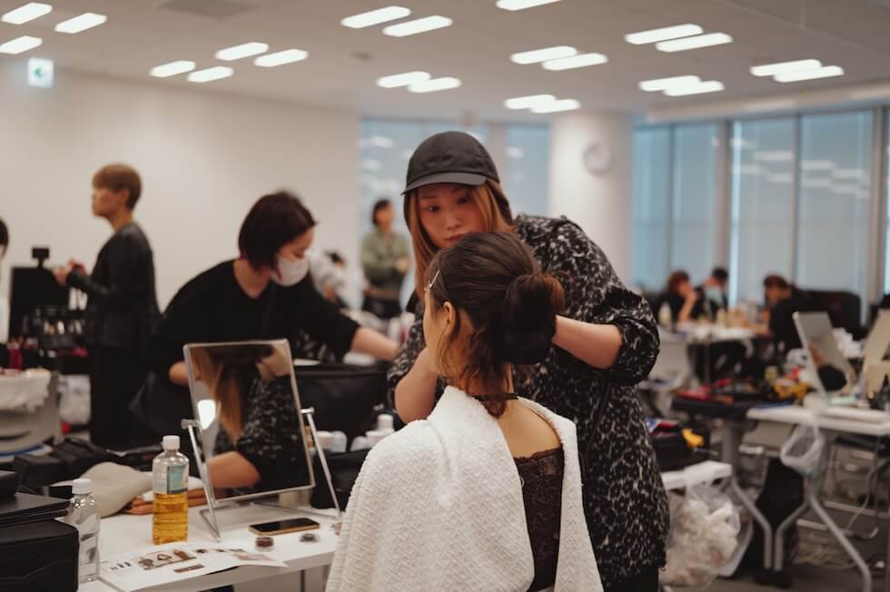 バックステージの様子その27